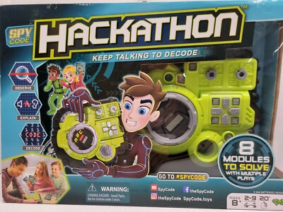Spy Code Hackathon Game by Yulu Ages 8+ Keep Talking To Decode Toy NIB ...