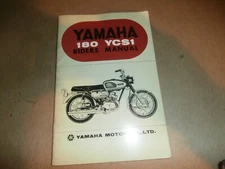 Yamaha Motorcycle 180 YCS1 Rider's Manual