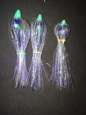 High Percentage Salmon Trolling Flies Pack Of 3- 4” Unrigged
