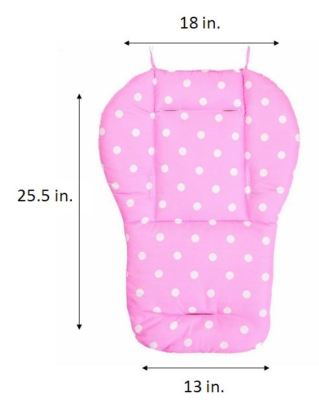 Pink Blue Baby Boy Girl Cover Stroller Seat Soft Cushion Pad Support for 4moms 