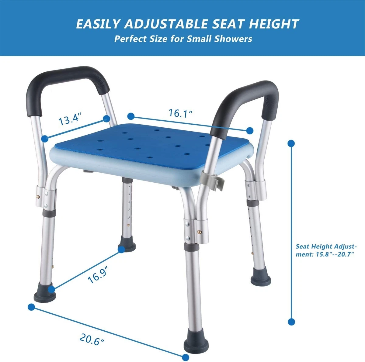 Bath Chair Shower Benches Bench with Arms Medical Shower Stool