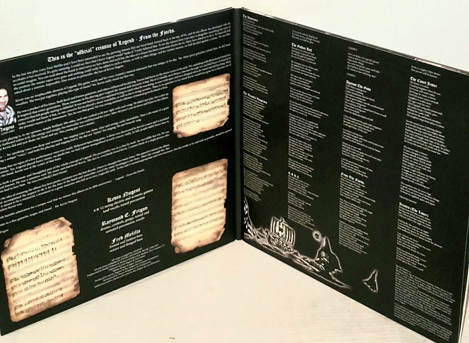 LEGEND From The Fjords LP VG+ Plays Well EU 2019 Cult Rock Classics Heavy Metal - Image 4 of 4