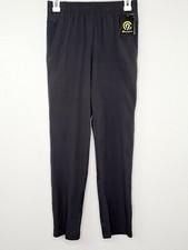 Champion C9 Duo Dry Boys' Ebony Black Zip Pocket Reflective Athletic Pants New