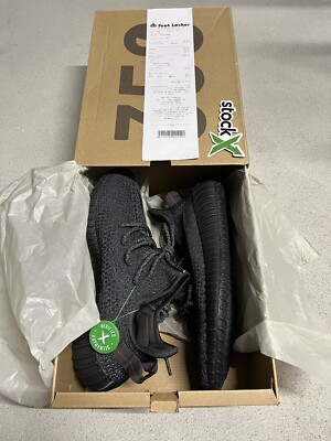 Adidas Yeezy Boost 350 V2 STATIC BLACK [ref.] (FU9007) EU44 | US 10 | UK 9.5