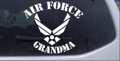 Air Force Grandma Car or Truck Window Laptop Decal Sticker 6X6.9