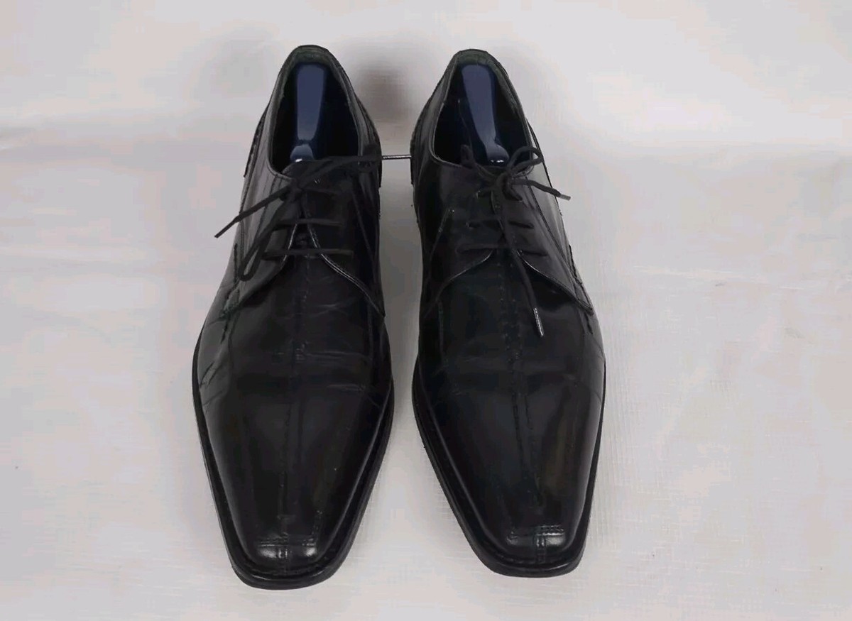 Georgio Brutini Mens Lace Up Black Dress Shoes size 11.5 | eBay display picture 3