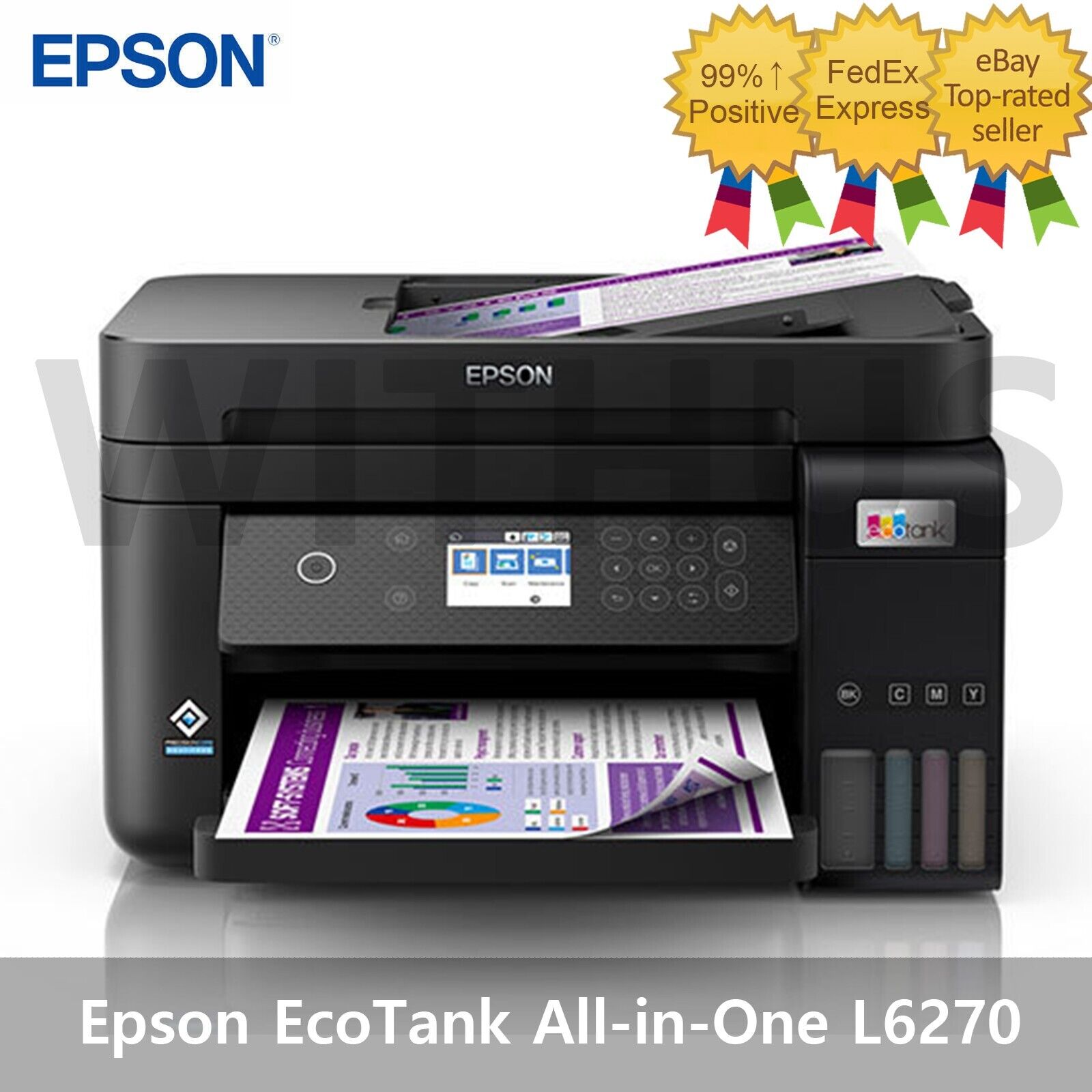 IMPRESORA EPSON MULTIFUNCION ECOTANK L6270 WIFI ADF