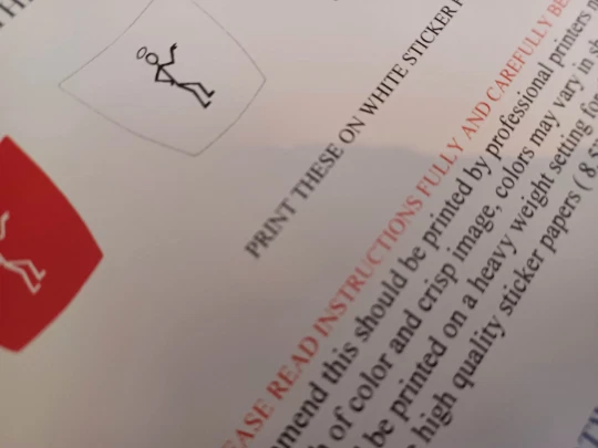 CORGI 258 The Saint Hood Decals - Image 2 of 2