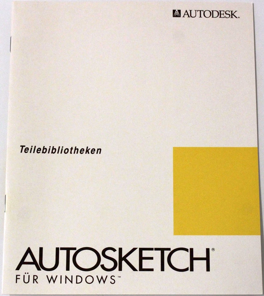 RARITÄT - Autodesk AutoSketch 1.02 - DOS, Windows - Deutsch - 3½″ & 5¼″ - Bild 4 von 4