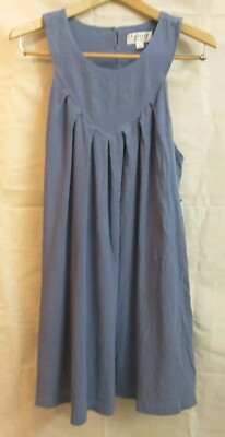 Soho Apparel Ltd Sleeveless Dress Denim(Blue) Sz Lg NWT --A--