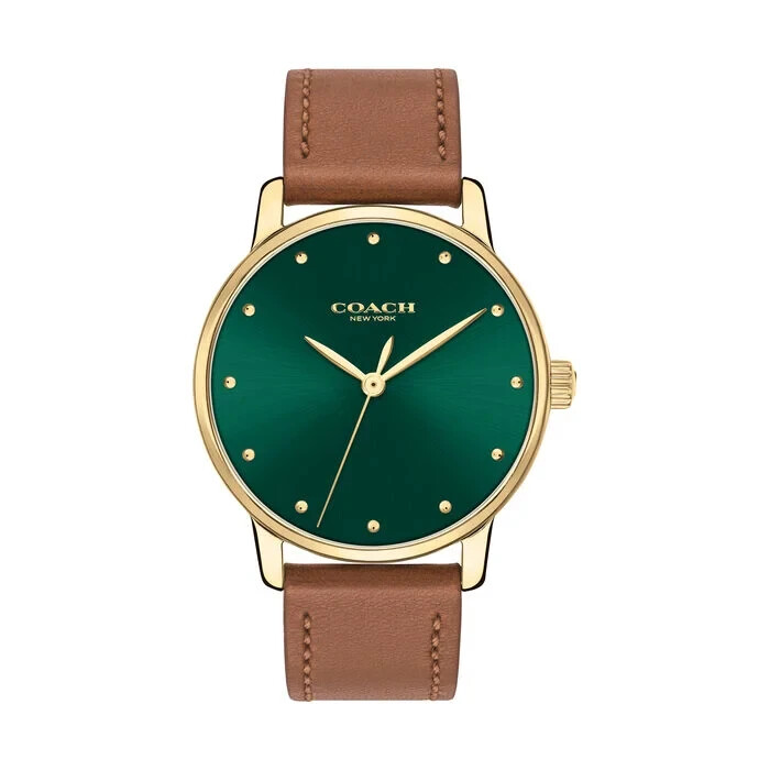 COACH 腕時計 COACH Grand Women's Watch, 36mm 14503583 Green Dial | eBay