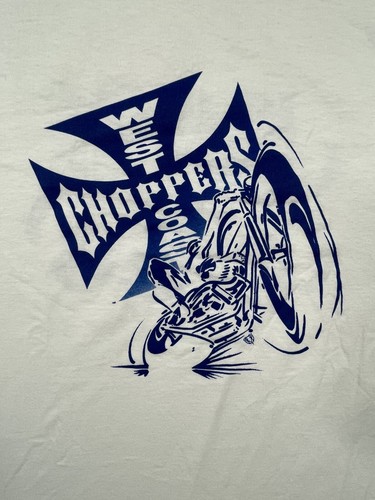 West Coast Choppers Jesse James White Shirt Mens Size XL - Picture 7 of 9