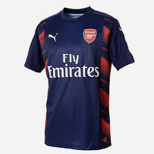 MEN'S PUMA FC ARSENAL 2016/2017 TRAINING SOCCER FOOTBALL SHIRT