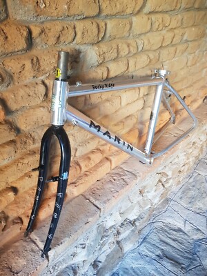 VINTAGE ALU-STEEL BICYCLE FRAME MARIN ROCKY RIDGE 26