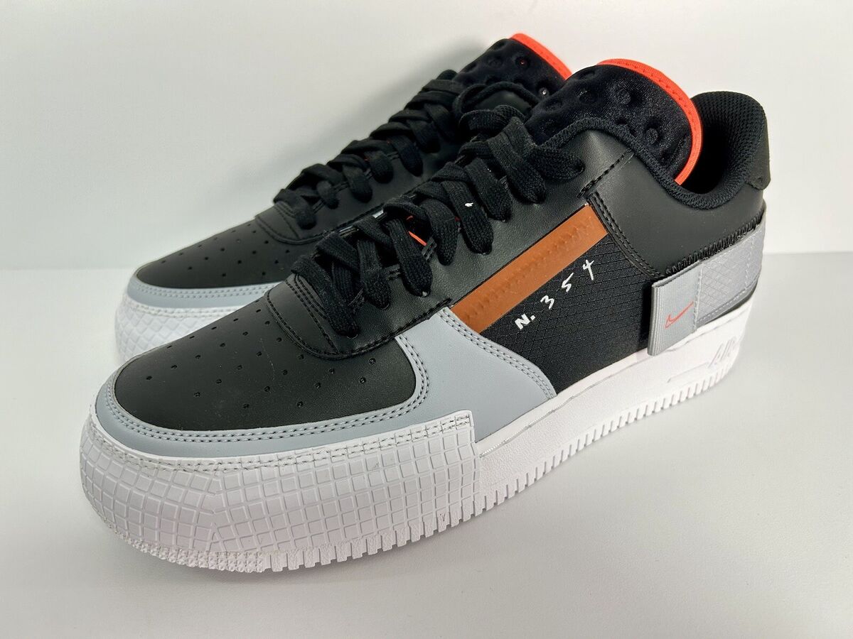 Nike Air Force 1 Low Type Black Hyper Crimson Size 11 CQ2344 Nike Air Force 1 Low Type Black Hyper Crimson Size 11 CQ2344