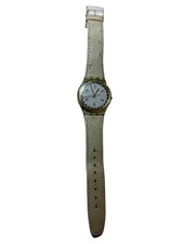 NOS 1992 Rare White Swiss Made Swatch Watch for Men and Women Rare Model 90s