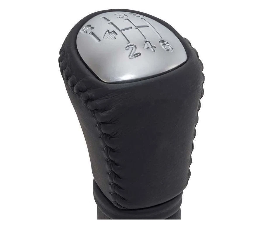 ALUMINIUM LEATHER-TRIM GEAR KNOBS FOR LAND ROVER DEFENDER 2007 ONWARDS DA1472 - Image 3 of 4