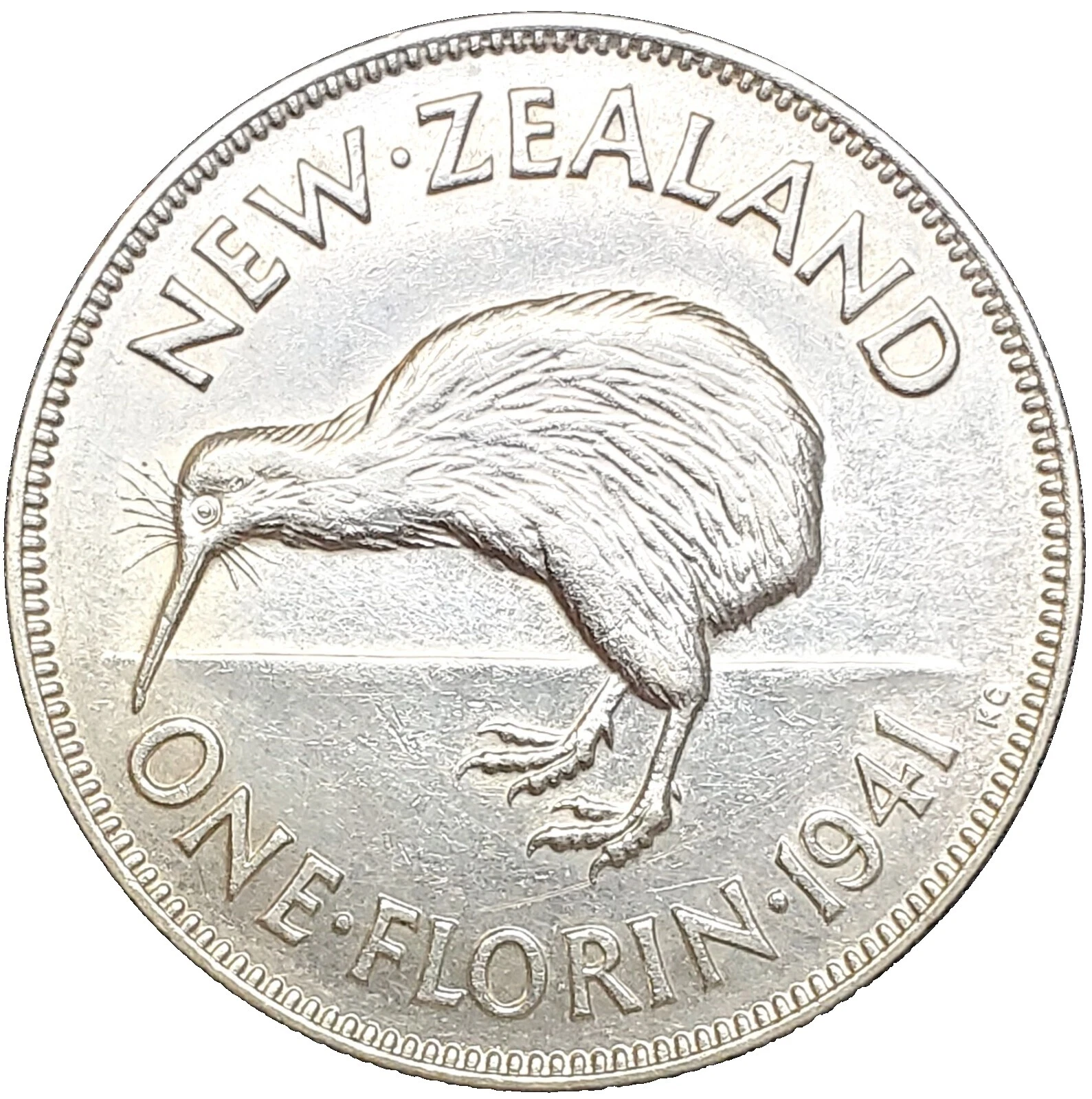 1941 Year New Zealand Silver Coins