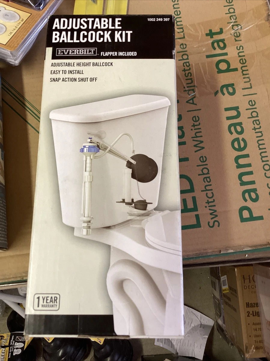 Everbilt Adjustable Anti Siphon Ballcock Kit Toilet Valve eBay