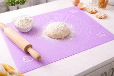Silicone Baking Mat Non Stick Pastry Dough Rolling Mat 50x40cm Food Grade