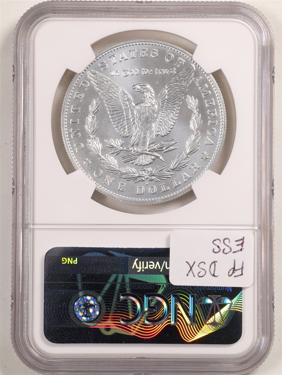 2021-D $1 Morgan Silver Dollar MS70 NGC 6314096-032 First Day of