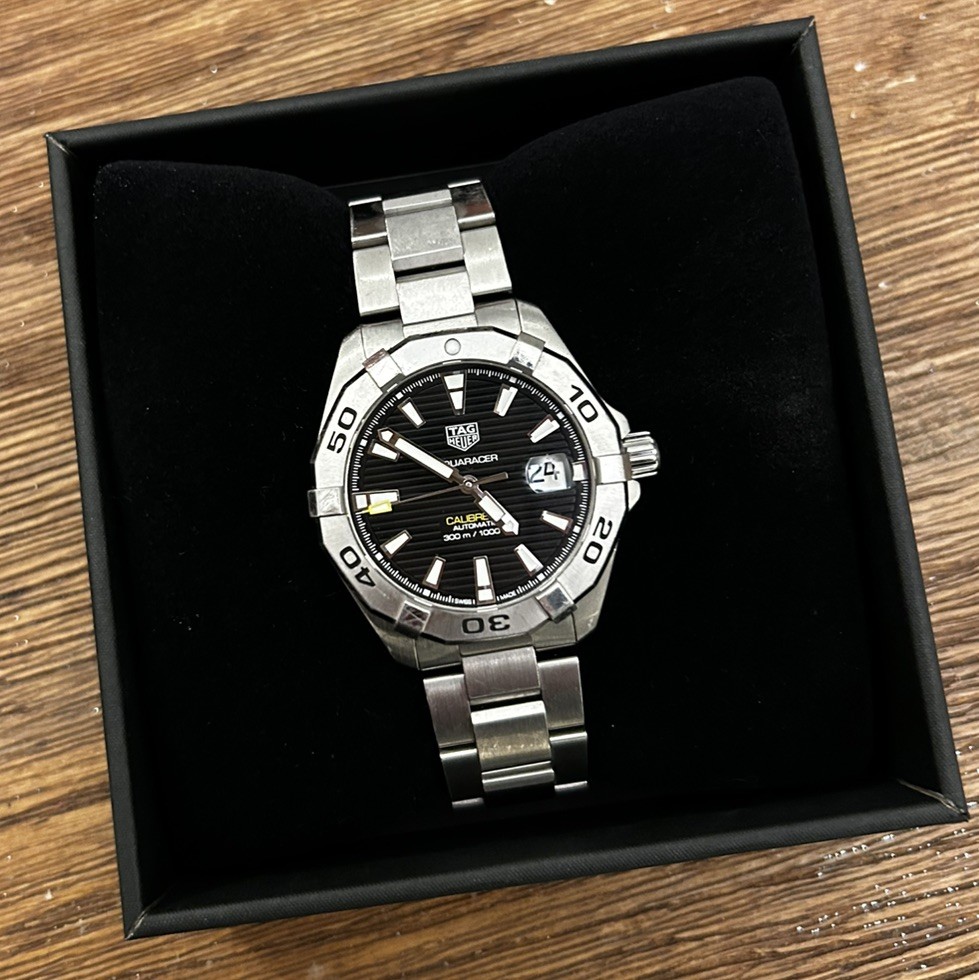 TAG HEUER Aquaracer caliber 5 WBD2113.BA0928 Black WATCH 41mm Automatic