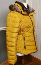 JOULES Gosway Caramel  Padded Jacket Coat Size 14 £169.00
