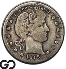 1915-S Barber Quarter, San Francisco Mint