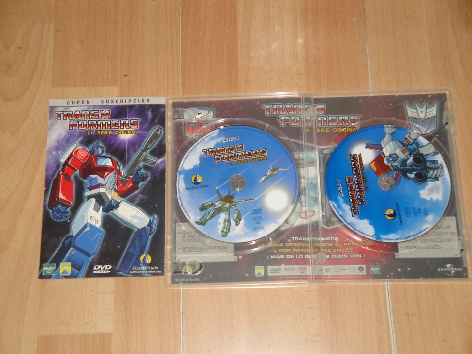 TRANSFORMERS VOL. 2 LA SERIE ORIGINAL RESTAURADA ANIMACION EN DVD BUEN ESTADO - Imagen 3 de 4