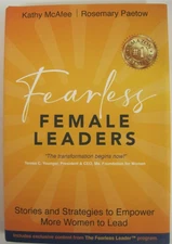 Fearless Female Leaders SIGNED by Kathy McAfee (HC OVSZ)