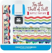 Creative Memories Ruffle Trim Border Maker Cartridge RARE