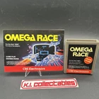 ATARI 2600: Omega Race w/ Manual - Authentic *TESTED