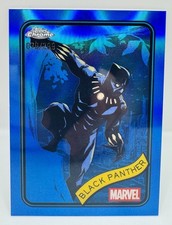 2025 Topps Chrome Marvel Black Panther #136 Blue Refractor #/299