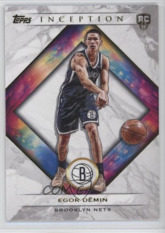 2025-26 Topps Inception Egor Demin Egor Dëmin #38 Rookie RC 08ok