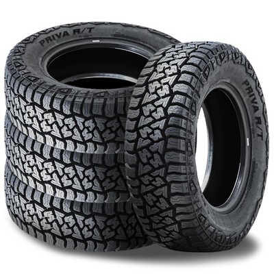 4 Atlas Priva R/T 275/55R20 117T Off-Road Mud + All Terrain Traction Tires