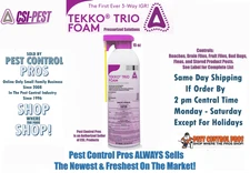 15 oz Tekko Trio Foam IGR Insect Control Pantry Pests Fleas Roaches Fruit Flies