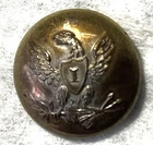 Civil War Or Earlier Eagle Infantry One Piece Convex Button