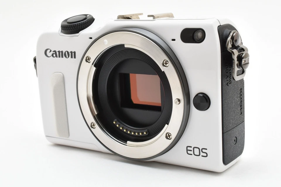 Canon EOS M2 18.0MP Mirrorless Digital Camera Body White [Exc++] Japan #2613686 - Image 2 of 4