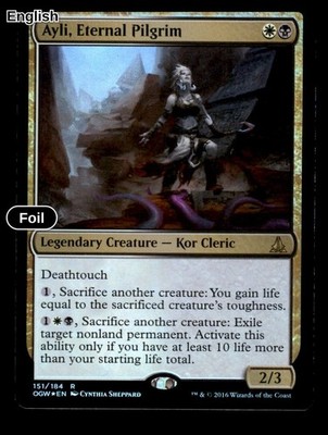 Foil Ayli, Eternal Pilgrim - Rare [151] NM - Oath of the Gatewatch