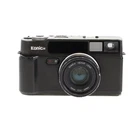 Konica Hexar 35mm Film Camera, Black with 35mm f/2 Hexar Lens
