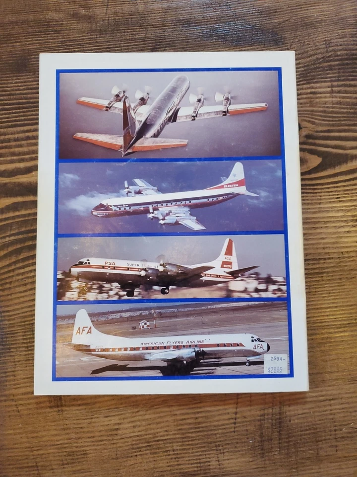 Jet Power ELECTRA by George Cearley Jr SIGNED Aircraft Airline Pictorial History - Image 4 of 4
