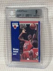 1991-92 Fleer #29 Michael Jordan BGS 9 Beckett Basketball Card