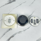 Google Nest 1st Generation 01A Learning Silver Programmable Thermostat - Tested