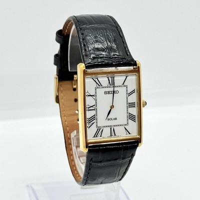 Seiko Solar White Men's Watch - SUP880 for sale online | eBay