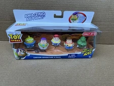 Disney Toy Story Zing Ems Canyon Adventure 5Pack Alien Buzz Jessie Woody Rex NEW