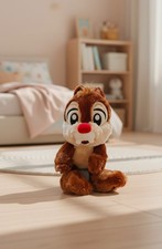 Disney Dale Plush Toy Soft Stuffed Animal Brown Squirrel Chipmunk