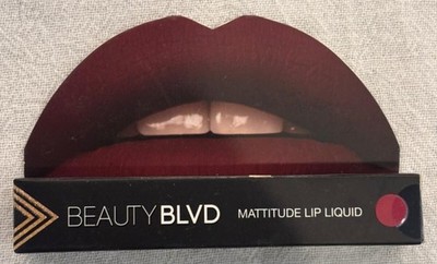 BEAUTYBLVD MATTITUDE LIP STICK VICIOUS RED NIB FREE SHIP