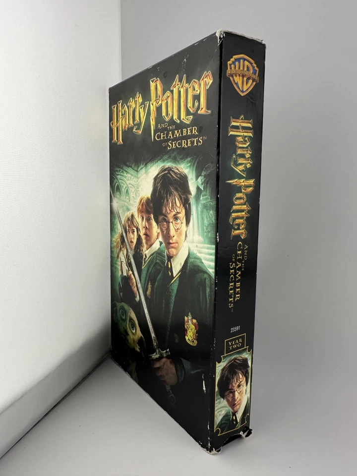 Harry Potter and the Chamber of Secrets VHS 2003 Warner Bros Year 2 - Image 3 of 3