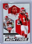 2025 Panini Mosaic Football Silver Xavier Worthy #23