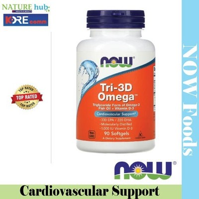 NOW Foods, Tri-3D Omega, 330 EPA / 220 DHA, 90 Softgels